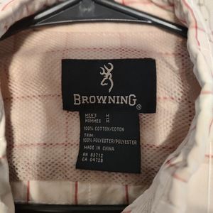 Plaid Short sleeve browning .